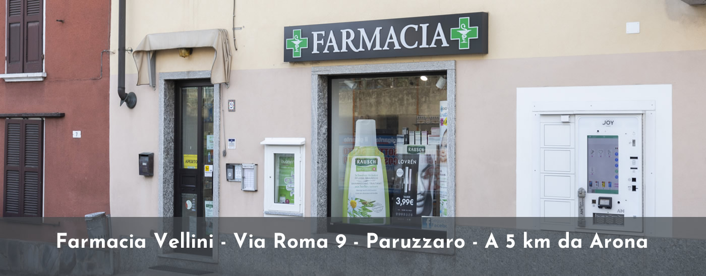 Farmacie di turno Lago maggiore - Farmacia Vellini, via Roma 9, Paruzzaro