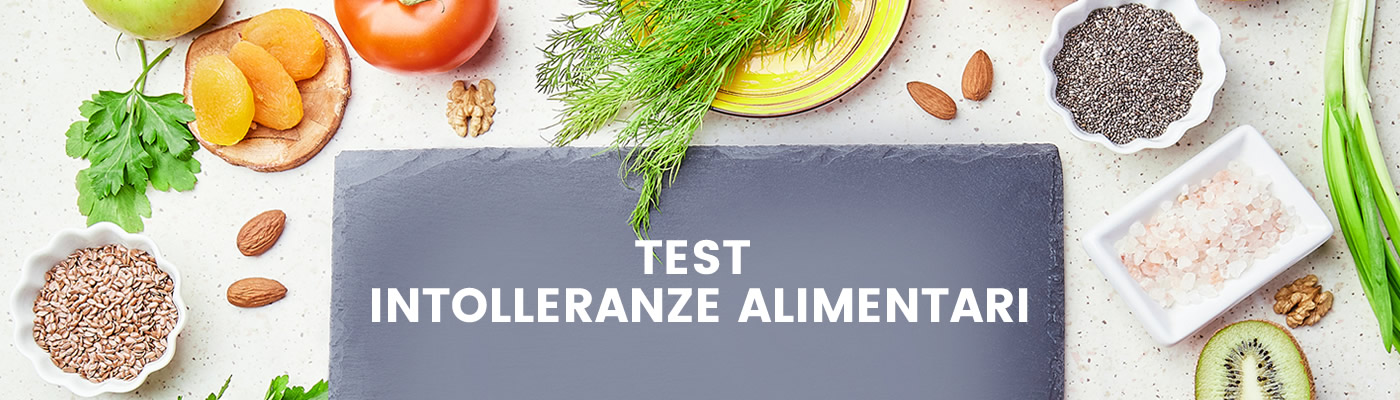 Test intolleranze alimentari